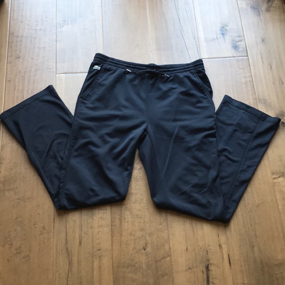 Lacoste Men’s Navy Blue Track Pants Size 7 (XL)